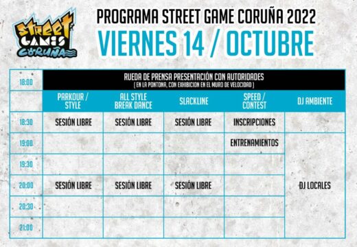 A Coruña acolle esta fin de semana unha nova edición dos Street Games